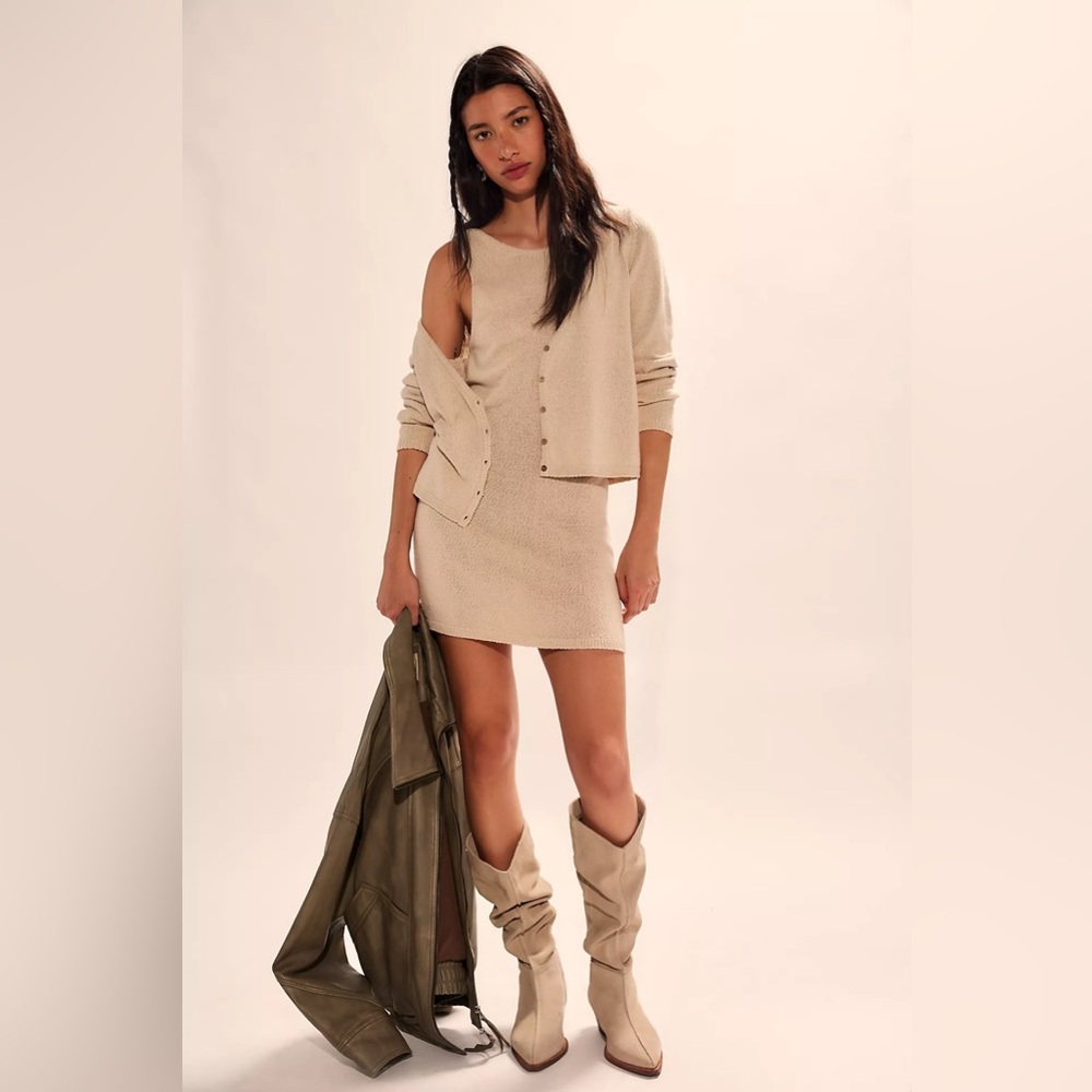 Sadie Sweater Mini Dress Set XS NWT - Picture 5 of 14